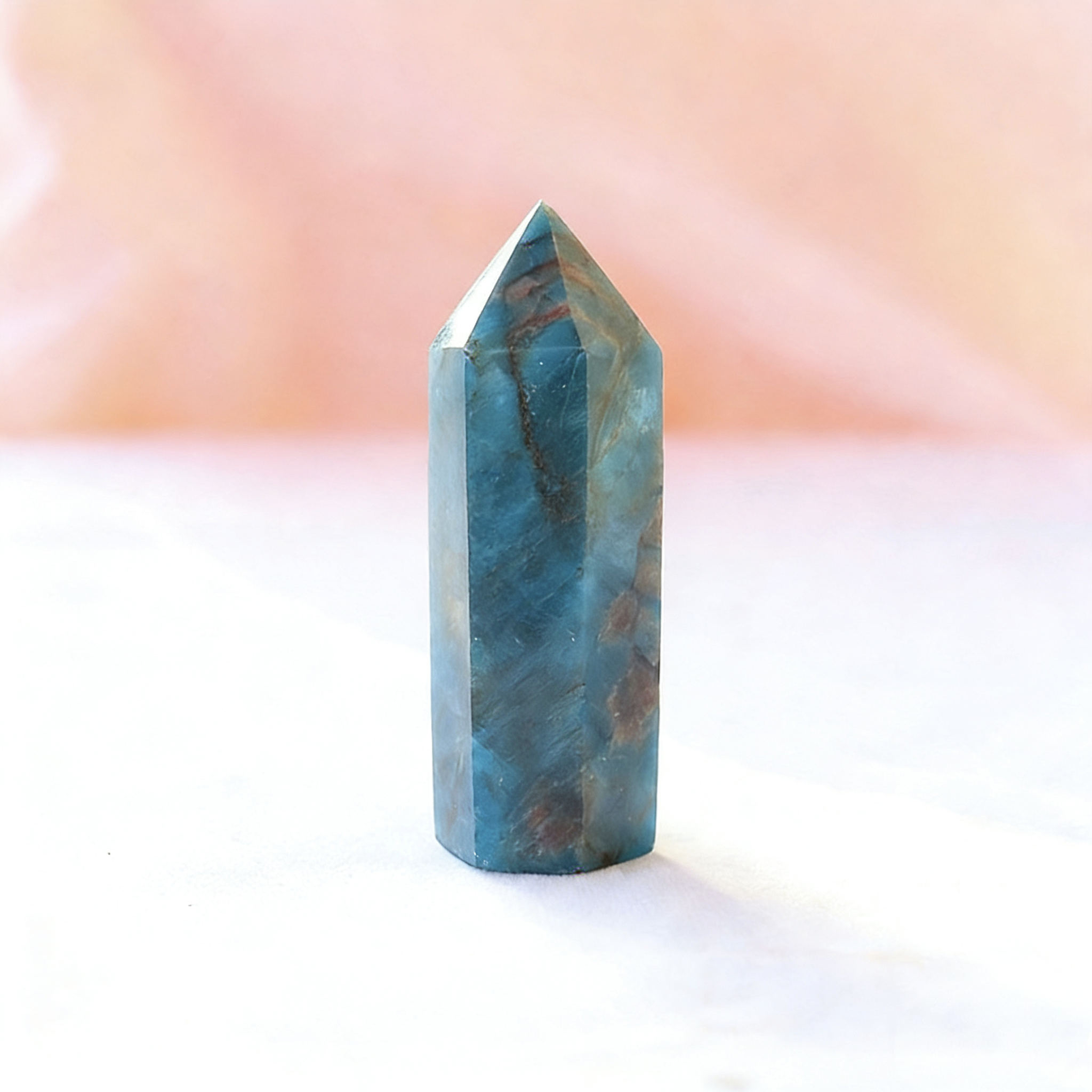 Blue Crystal Collection | Natural Calming & Communication Stone Towers