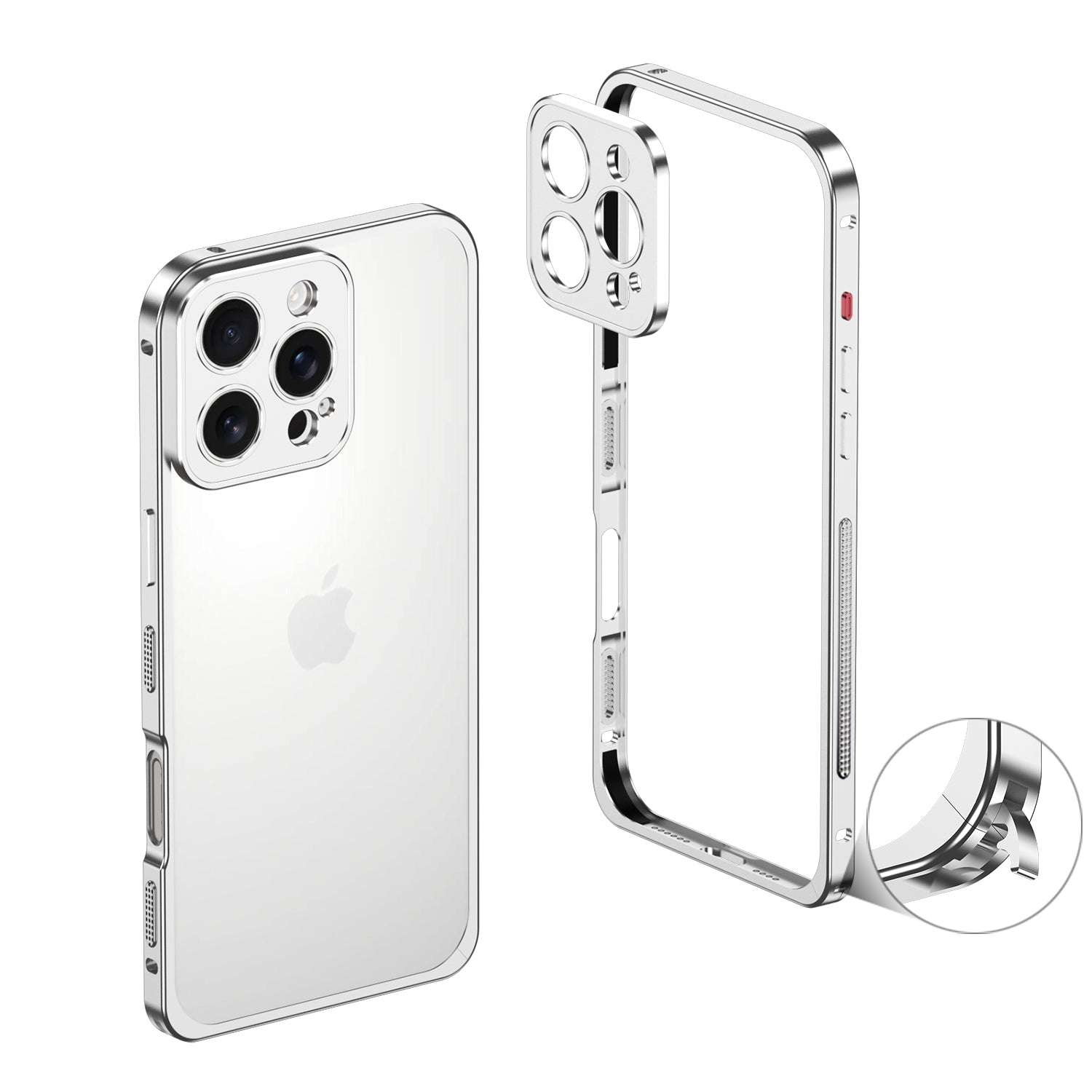 Modular Cooling Frame Case with Detachable Design - Premium Protection For iPhone