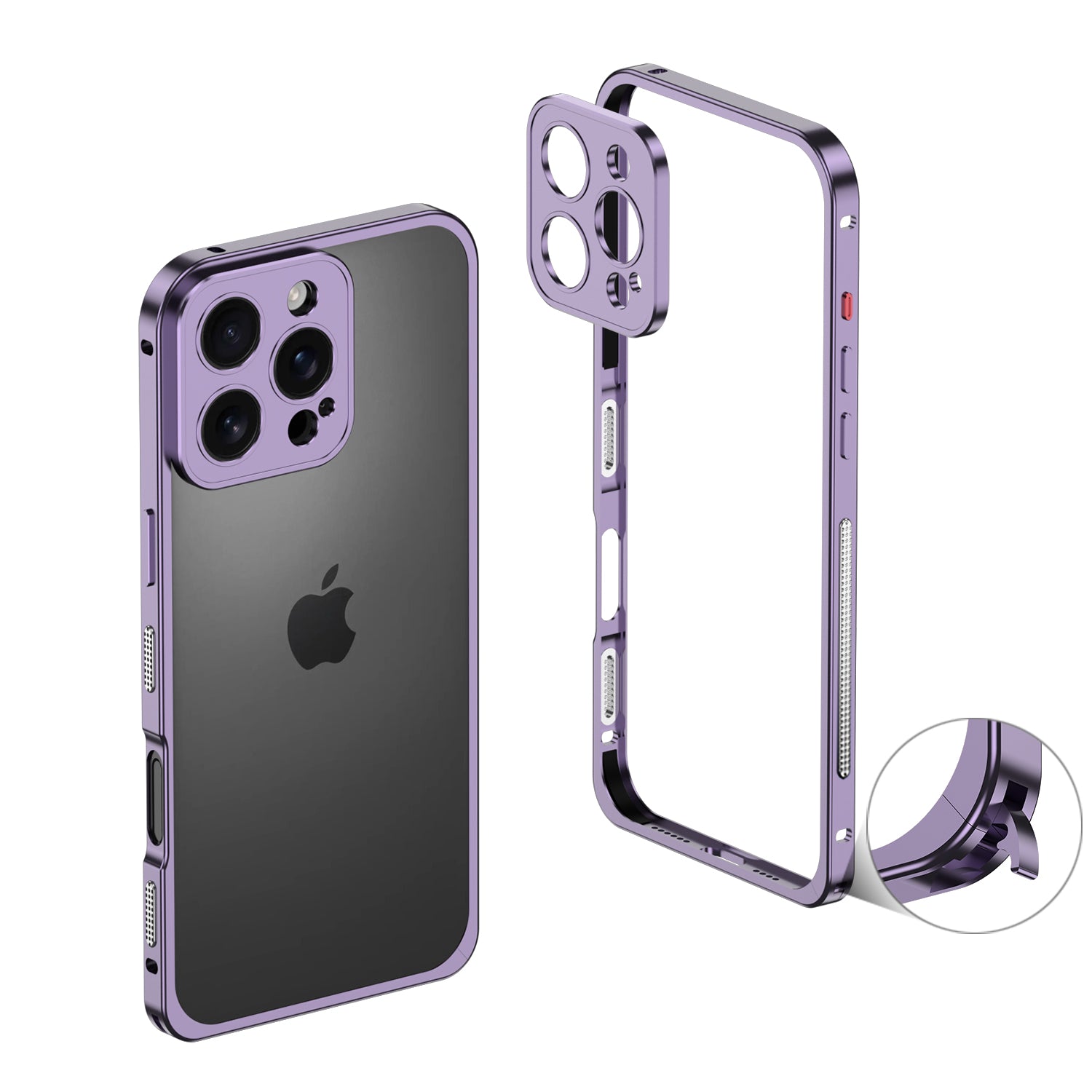 Modular Cooling Frame Case with Detachable Design - Premium Protection For iPhone