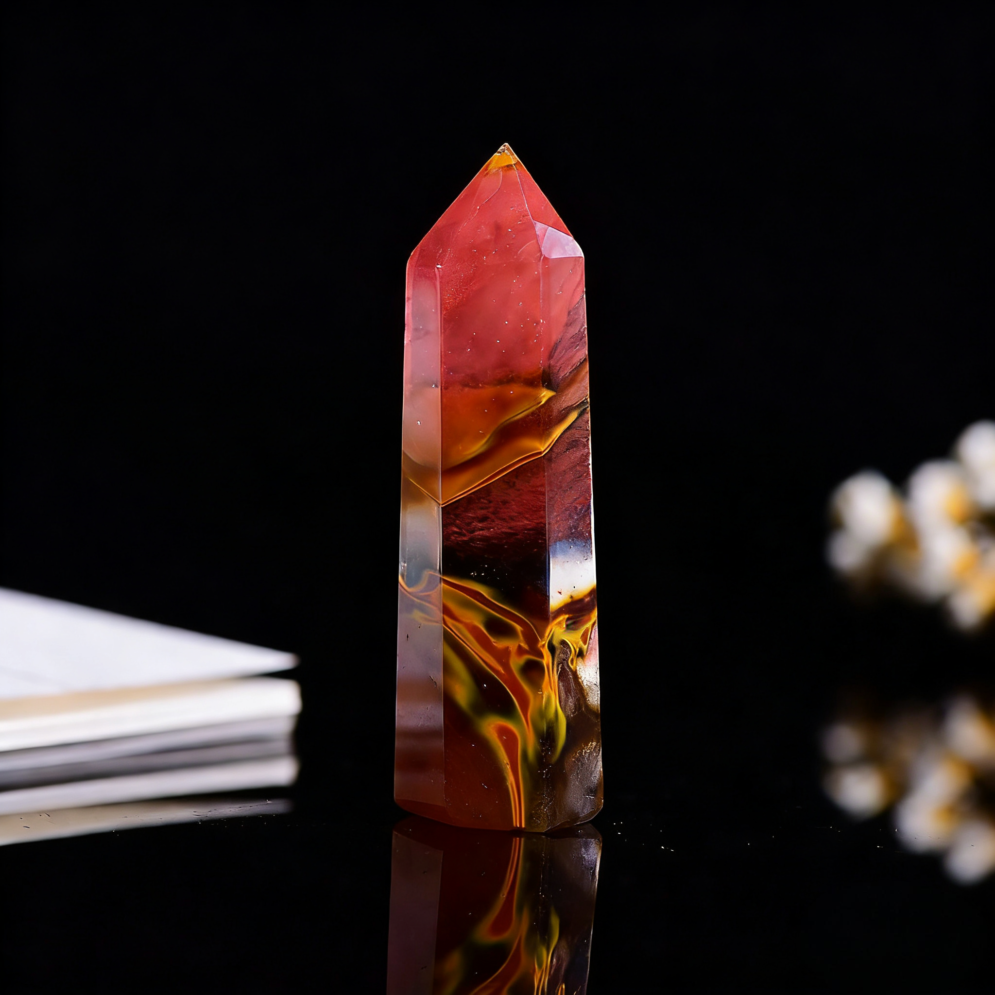 Red & Pink Crystal Collection | Natural Energy Stone Towers