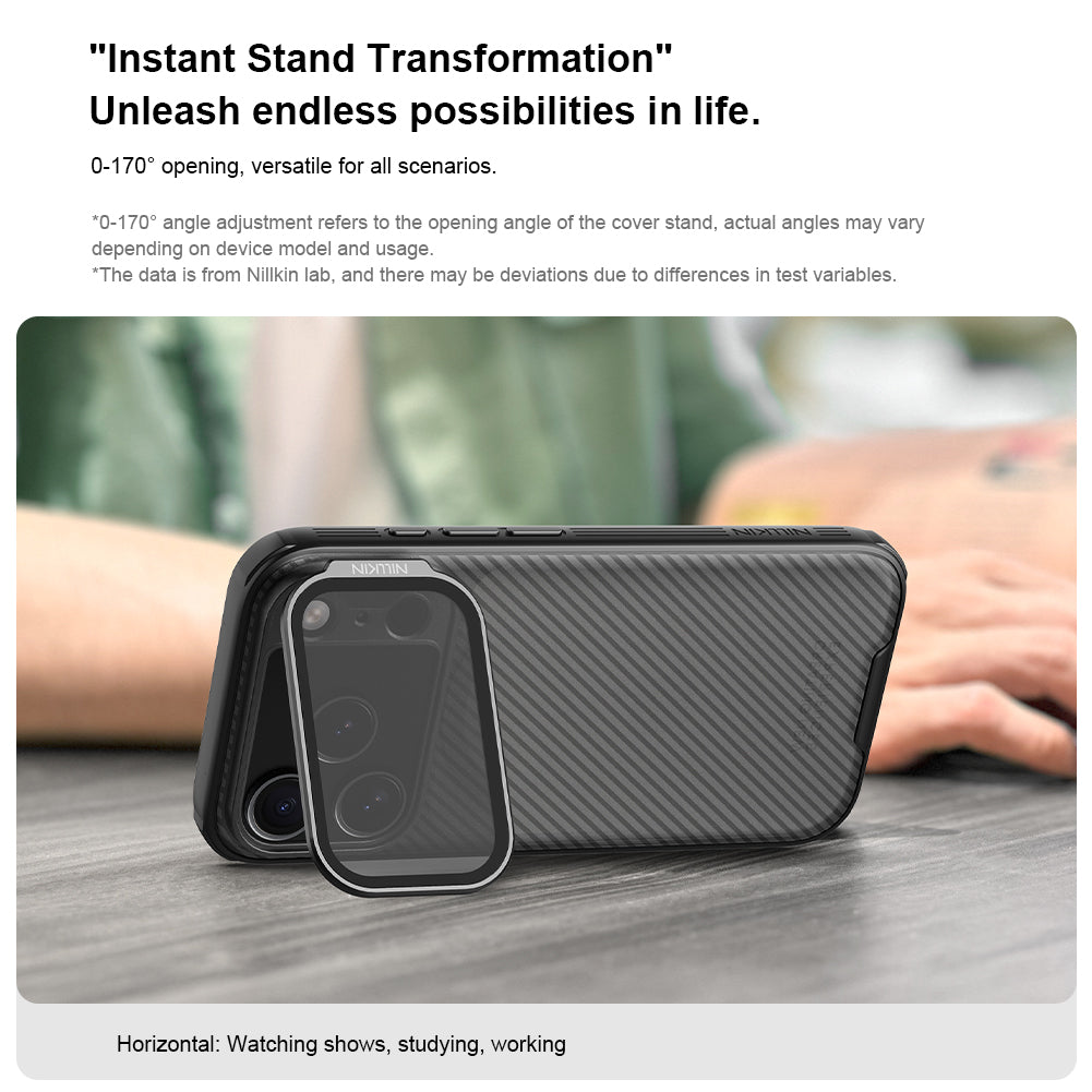 Nillkin Apple iPhone 17 Pro CamShield Prop Case Transparent Lens Guard Version (Clear Version) For iPhone