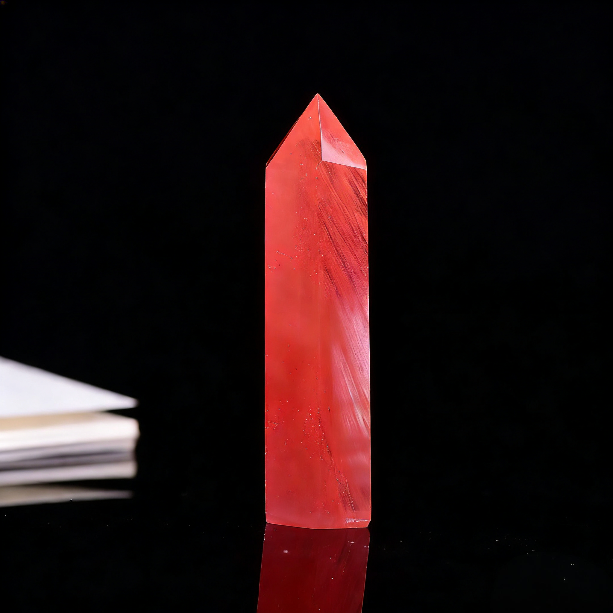 Red & Pink Crystal Collection | Natural Energy Stone Towers