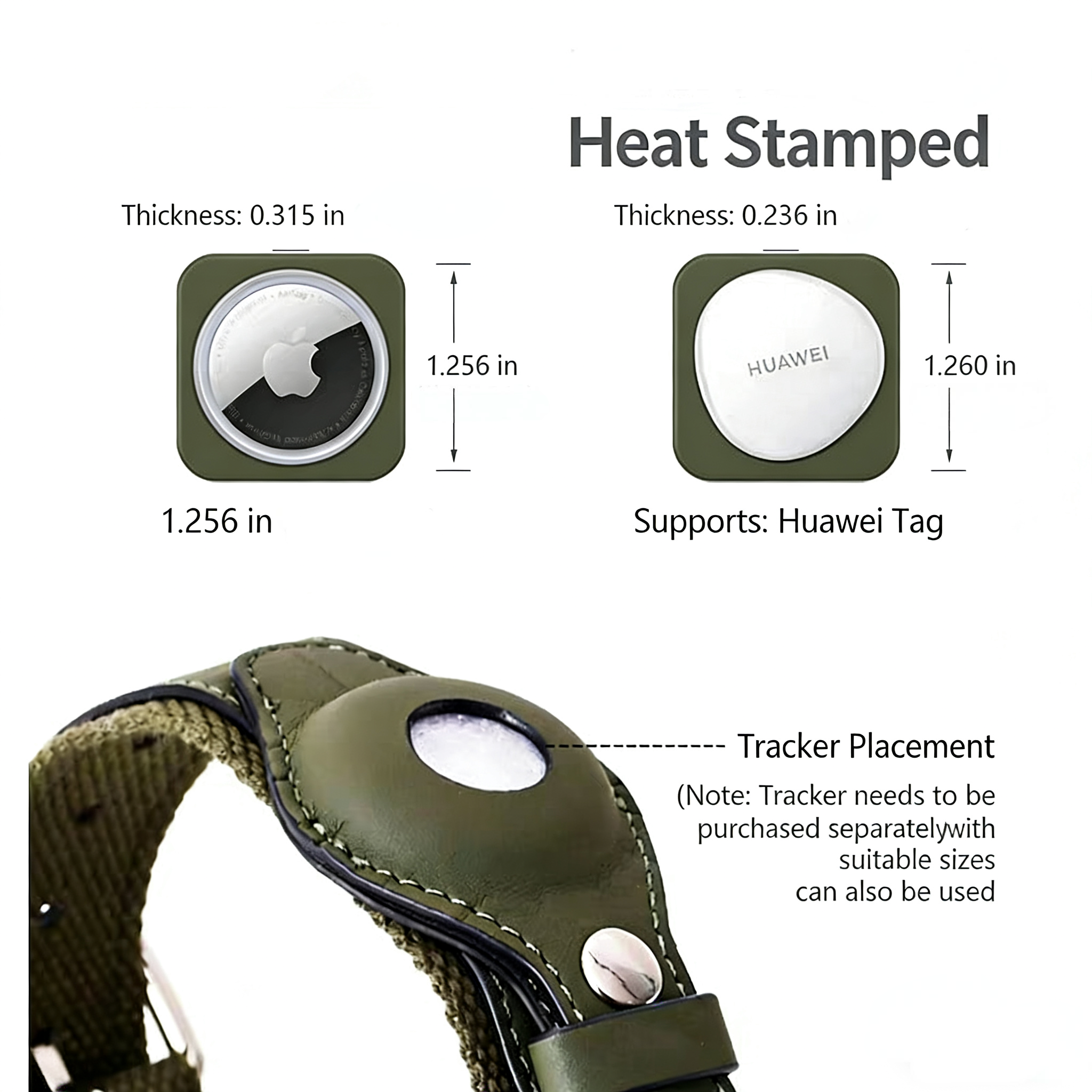 AirTag Pet Collar - Premium Tracking Locator Collar with Anti-Lost Leash & Protective Case Apple Pet Neck Collar