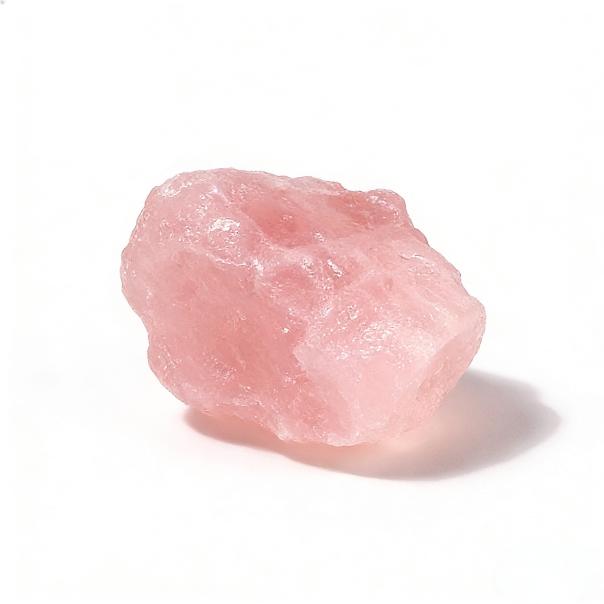 Natural Rose Quartz Raw Crystal - Love & Relationship Healing Stone