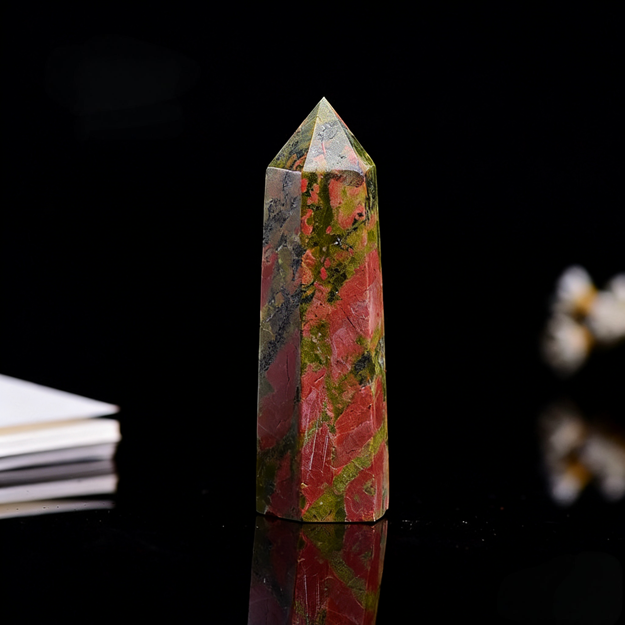 Red & Pink Crystal Collection | Natural Energy Stone Towers