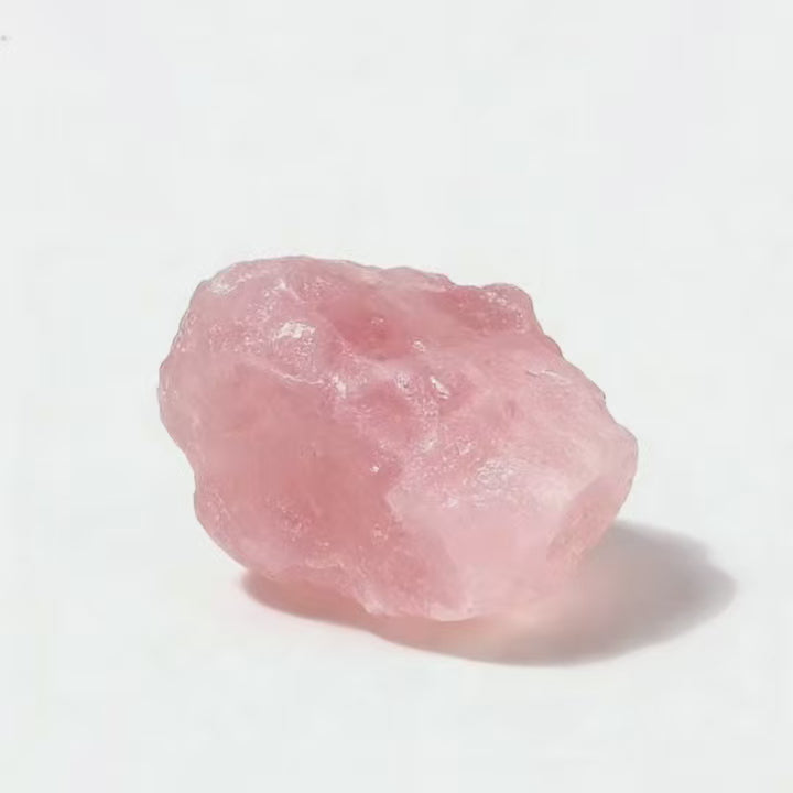 Natural Rose Quartz Raw Crystal - Love & Relationship Healing Stone
